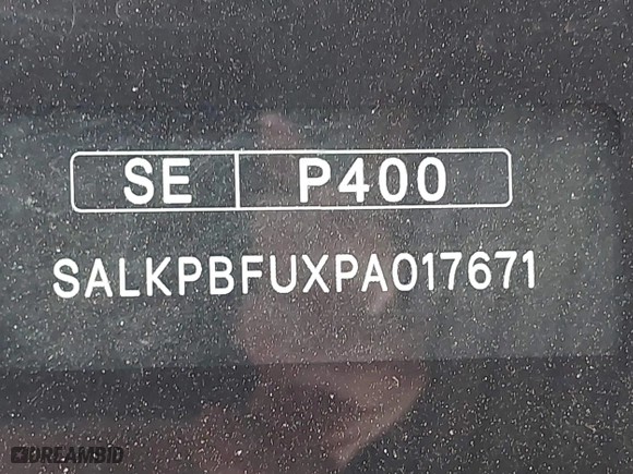 2023 Land Rover Range Rover SE with VIN SALKPBFUXPA078390, listed as a IAAI auction lot 39388993 with 11,011 mi miles. Bid and sale history available at carsss.com. Image 17.