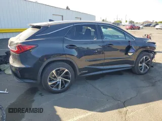 2018 Lexus RX 450h with VIN 2T2BGMCA0JC022499, listed as a Copart auction lot 59189605 with 84,263 mi miles and Salvage title. Bid and sale history available at DreamBid. Image 3.