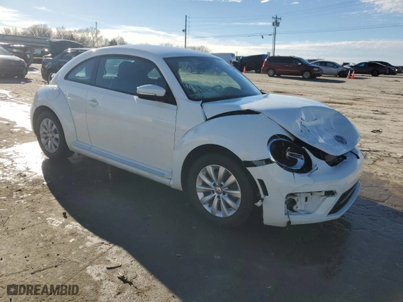 2019 Volkswagen Beetle S with VIN 3VWFD7AT6KM719279, listed as a Copart auction lot 89217255 with 40,438 mi miles and Salvage Title. Bid and sale history available at carsss.com. Image 4.