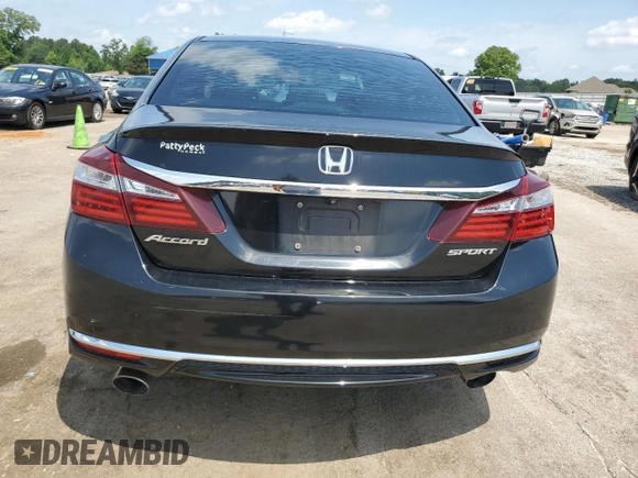 2016 Honda Accord Sport с VIN 1HGCR2F5XGA146915, выставлен на аукционе Copart как лот 57439755 с пробегом 163 780 миль миль и Списание • Salvage title. История ставок и продаж доступна на DreamBid. Изображение 6.
