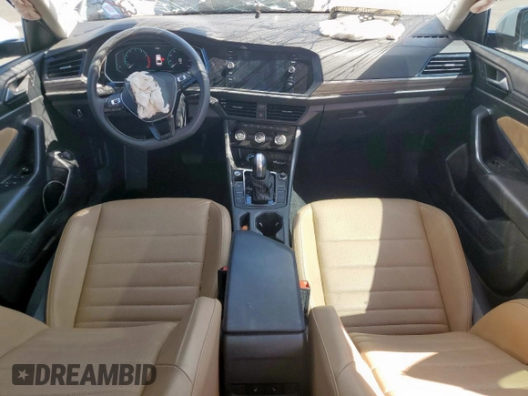 2021 Volkswagen Jetta SEL with VIN 3VWE57BUXMM099393, listed as a Copart auction lot 55982405 with 107,831 mi miles and Salvage title. Bid and sale history available at DreamBid. Image 8.
