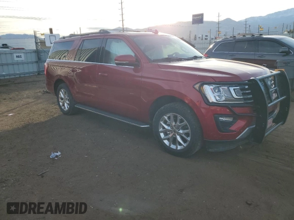 2021 Ford Expedition Max XLT with VIN 1FMJK1JT9MEA02444, listed as a Copart auction lot 41422775 with Not Provided miles and Salvage Title. Bid and sale history available at DreamBid. Image 4.