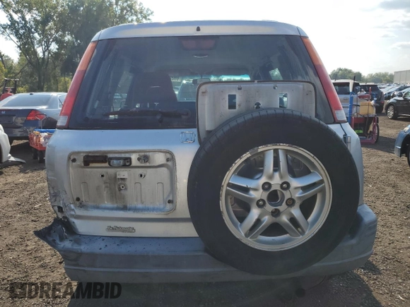 2000 Honda CR-V EX with VIN JHLRD1868YC030208, listed as a Copart auction lot 69229984 with 272,209 mi miles and Non Repairable. Bid and sale history available at carsss.com. Image 6.