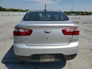 2013 Kia Rio LX with VIN KNADM4A36D6204176, listed as a Copart auction lot 52745815 with 138,655 mi miles and Salvage Title. Bid and sale history available at carsss.com. Image 6.