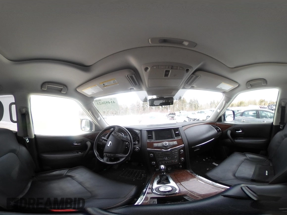 2019 Nissan Armada Platinum with VIN JN8AY2NE0K9758307, listed as a IAAI auction lot 41492623 with 82,373 mi miles. Bid and sale history available at carsss.com. Image 21.