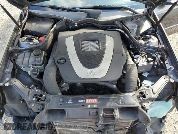 2008 Mercedes-Benz CLK 350 with VIN WDBTJ56HX8F256089, listed as a Copart auction lot 44430385 with 73,307 mi miles and Salvage title. Bid and sale history available at DreamBid. Image 11.