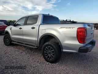 2021 Ford Ranger XL with VIN 1FTER4EHXMLD23865, listed as a Copart auction lot 43779385 with 39,744 mi miles and Salvage Title. Bid and sale history available at DreamBid. Image 2.