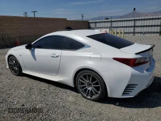 2015 Lexus RC 350 F Sport z VIN JTHHE5BC7F5001536, wystawiony jako Copart lot #53997035 z przebiegiem 111 501 mil mil oraz Szkody całkowita. Historia ofert i sprzedaży dostępna na DreamBid. Obrazek 2.