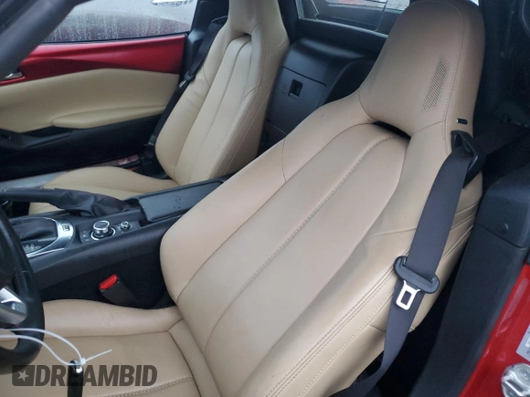 2018 Mazda MX-5 Miata RF Grand Touring with VIN JM1NDAM76J0204004, listed as a Copart auction lot 73985134 with 0 mi miles and Non Repairable. Bid and sale history available at carsss.com. Image 10.