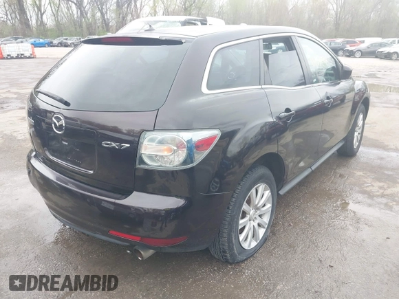 2010 Mazda CX-7 Sport with VIN JM3ER2W54A0302457, listed as a IAAI auction lot 41923052 with 206,043 mi miles. Bid and sale history available at carsss.com. Image 4.