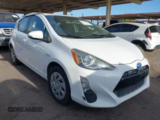 2016 Toyota Prius One with VIN JTDKDTB3XG1125307, listed as a IAAI auction lot 42030180 with 101,004 mi miles and . Bid and sale history available at DreamBid. Image 1.