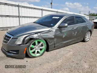 2015 Cadillac ATS Standard RWD z VIN 1G6AA5RA4G0118754, wystawiony jako Copart lot #60031765 z przebiegiem 62 704 mil mil oraz Szkoda całkowita • Salvage title. Historia ofert i sprzedaży dostępna na DreamBid. Obrazek 1.