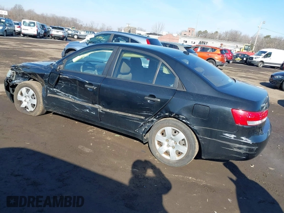 2007 Hyundai Sonata GLS with VIN 5NPET46C47H266964, listed as a IAAI auction lot 41626893 with 176,523 mi miles and . Bid and sale history available at DreamBid. Image 3.