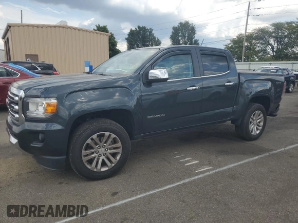 2017 GMC Canyon 4WD SLT with VIN 1GTG6DENXH1258721, listed as a Copart auction lot 68713664 with 117,420 mi miles and Salvage Title. Bid and sale history available at carsss.com. Image 1.