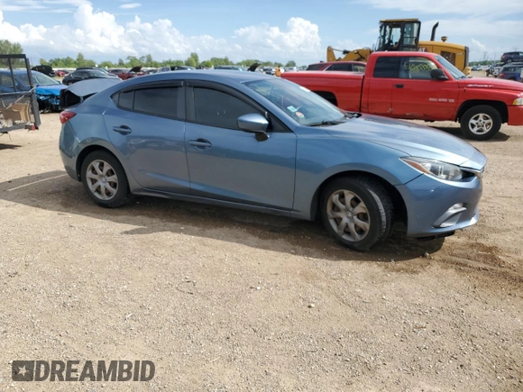 2014 Mazda 3 i Sport with VIN 3MZBM1U7XEM113322, listed as a Copart auction lot 62090905 with 131,743 mi miles and Salvage title. Bid and sale history available at DreamBid. Image 4.