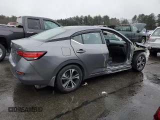 2021 Nissan Sentra SV с VIN 3N1AB8CV2MY296500, выставлен на аукционе Copart как лот 48473915 с пробегом 16 331 миль миль и Списание • Salvage title. История ставок и продаж доступна на DreamBid. Изображение 3.