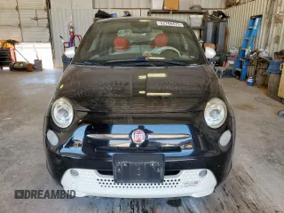 2014 FIAT 500e z VIN 3C3CFFGEXET175807, wystawiony jako Copart lot #62706475 z przebiegiem 41 925 mil mil oraz Czysty tytuł • Clean title. Historia ofert i sprzedaży dostępna na DreamBid. Obrazek 5.