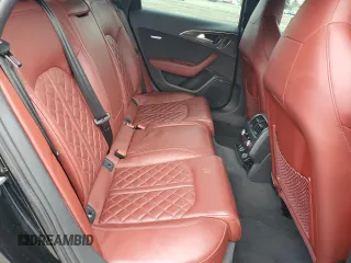 2016 Audi S6 Premium Plus with VIN WAUF2AFCXGN183025, listed as a Copart auction lot 42998675 with 84,100 mi miles and Salvage Title. Bid and sale history available at carsss.com. Image 10.