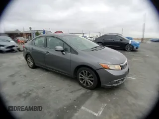 2012 Honda Civic EX with VIN 2HGFB2F88CH554322, listed as a Copart auction lot 55303165 with 192,132 mi miles and Salvage Title. Bid and sale history available at DreamBid. Image 13.