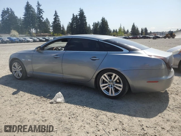 2011 Jaguar XJ with VIN SAJWA2GB2BLV17314, listed as a Copart auction lot 53533495 with 95,899 mi miles and Salvage Title. Bid and sale history available at carsss.com. Image 2.