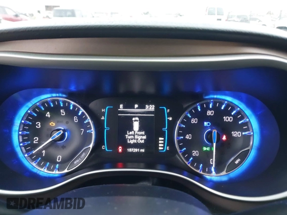 2017 Chrysler Pacifica Touring with VIN 2C4RC1DG3HR592796, listed as a IAAI auction lot 40941158 with 157,291 mi miles and . Bid and sale history available at DreamBid. Image 7.