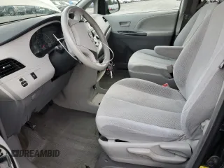 2012 Toyota Sienna with VIN 5TDKA3DC0CS014719, listed as a Copart auction lot 88358865 with 118,901 mi miles and Salvage Title. Bid and sale history available at DreamBid. Image 7.