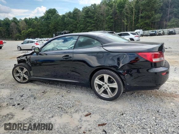 2012 Lexus IS 350 C с VIN JTHFE2C24C2507995, выставлен на аукционе Copart как лот 62711685 с пробегом 101 027 миль миль и Списание • Salvage title. История ставок и продаж доступна на DreamBid. Изображение 2.