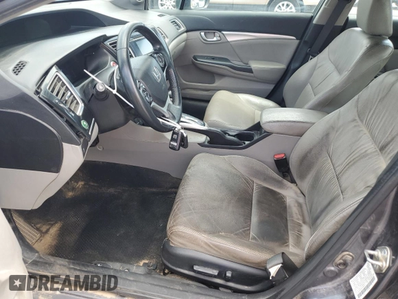 2015 Honda Civic EX-L z VIN 2HGFB2F92FH505016, wystawiony jako Copart lot #58064895 z przebiegiem 190 443 mil mil oraz Szkoda całkowita • Salvage title. Historia ofert i sprzedaży dostępna na DreamBid. Obrazek 7.