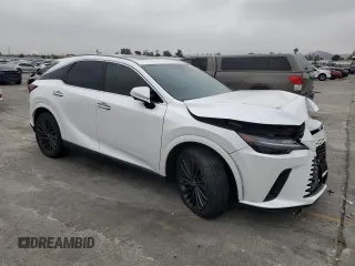 2025 Lexus RX 350h с VIN 2T2BBMCAXSC073900, выставлен на аукционе Copart как лот 59898985 с пробегом 3 409 миль миль и Списание • Salvage title. История ставок и продаж доступна на DreamBid. Изображение 4.