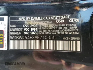 2009 Mercedes-Benz SLK 280 с VIN WDBWK54FX9F210355, выставлен на аукционе Copart как лот 62992815 с пробегом 73 511 миль миль и Списание • Salvage title. История ставок и продаж доступна на DreamBid. Изображение 12.