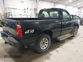 2006 Chevrolet Silverado 1500 Work Truck with VIN 3GCEK14X26G256335, listed as a IAAI auction lot 41827086 with 78,927 mi miles. Bid and sale history available at carsss.com. Image 4.