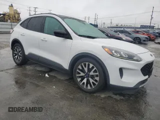2020 Ford Escape SE Sport Hybrid with VIN 1FMCU0BZ4LUC32901, listed as a Copart auction lot 42052085 with 77,689 mi miles and Salvage Title. Bid and sale history available at DreamBid. Image 4.