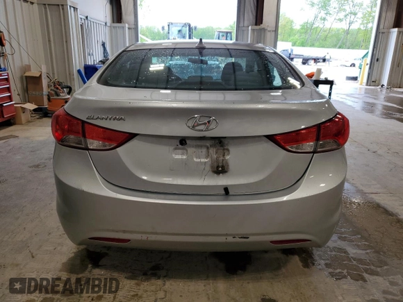 2013 Hyundai Elantra GLS с VIN 5NPDH4AE9DH317408, выставлен на аукционе Copart как лот 58868635 с пробегом 126 094 миль миль и Чистый • Clean title. История ставок и продаж доступна на DreamBid. Изображение 6.