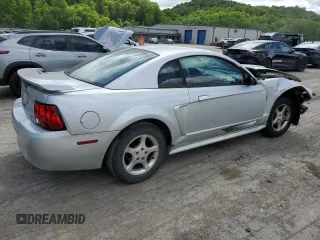 2003 Ford Mustang Standard с VIN 1FAFP40433F330822, выставлен на аукционе Copart как лот 57473325 с пробегом 170 282 миль миль и Списание • Salvage title. История ставок и продаж доступна на DreamBid. Изображение 3.