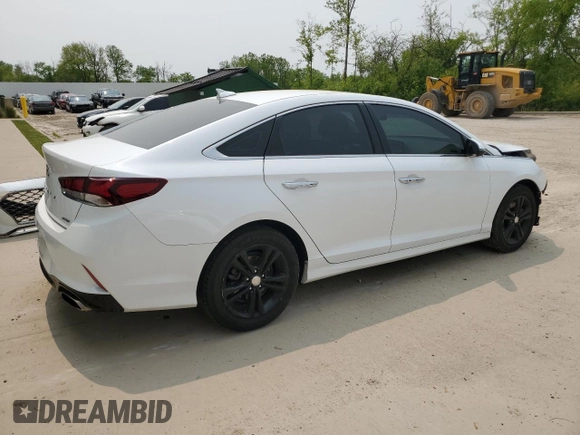 2018 Hyundai Sonata SEL z VIN 5NPE34AF2JH712411, wystawiony jako Copart lot #59324615 z przebiegiem 67 990 mil mil oraz Czysty tytuł • Clean title. Historia ofert i sprzedaży dostępna na DreamBid. Obrazek 3.