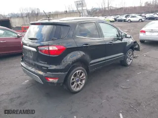 2020 Ford EcoSport Titanium with VIN MAJ6S3KLXLC326202, listed as a IAAI auction lot 41622321 with 5,503 mi miles. Bid and sale history available at carsss.com. Image 4.