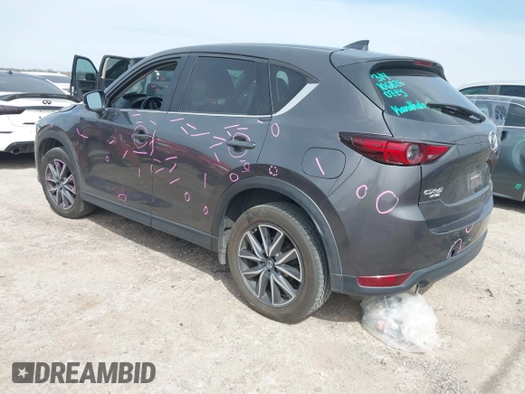 2018 Mazda CX-5 Grand Touring with VIN JM3KFBDMXJ0343777, listed as a IAAI auction lot 41741125 with 78,783 mi miles. Bid and sale history available at carsss.com. Image 3.