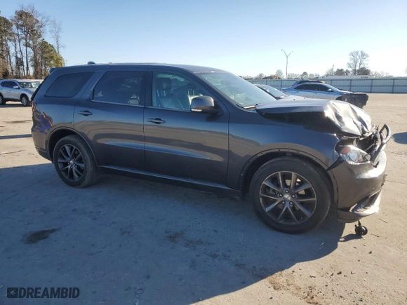 2017 Dodge Durango GT with VIN 1C4RDHDG7HC774452, listed as a Copart auction lot 42903295 with 136,278 mi miles and Salvage Title. Bid and sale history available at carsss.com. Image 4.