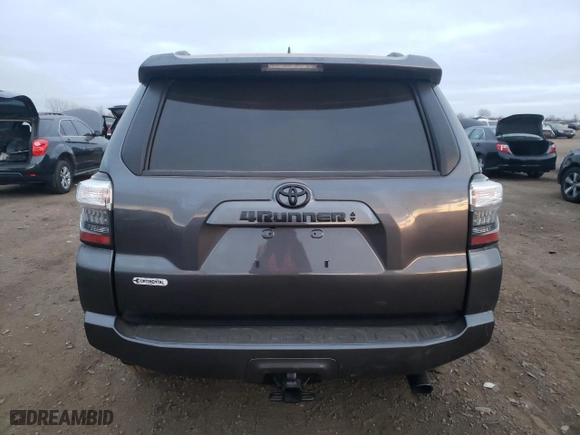 2022 Toyota 4Runner SR5 with VIN JTEEU5JR8N5273276, listed as a Copart auction lot 69159112 with 0 mi miles and Salvage Title. Bid and sale history available at carsss.com. Image 6.