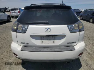 2007 Lexus RX 350 with VIN 2T2HK31U17C032824, listed as a Copart auction lot 56985955 with Not Provided miles and Salvage Title. Bid and sale history available at DreamBid. Image 6.