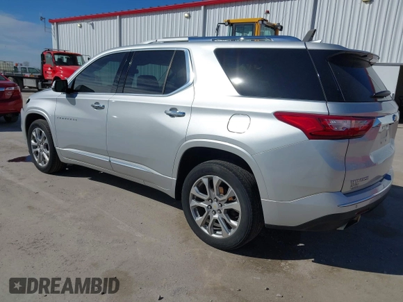 2018 Chevrolet Traverse Premier with VIN 1GNERKKW3JJ155993, listed as a IAAI auction lot 41734789 with 131,155 mi miles. Bid and sale history available at carsss.com. Image 3.