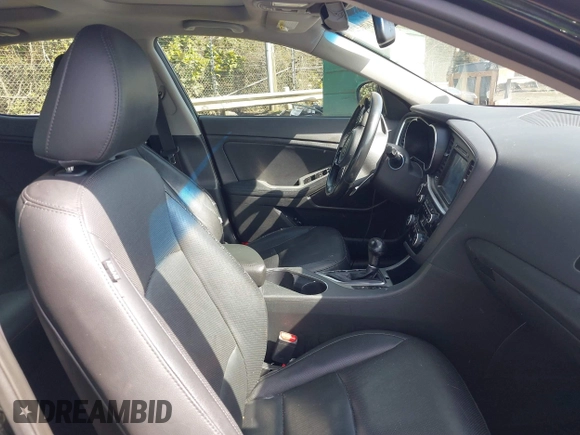 2015 Kia Optima SX Turbo with VIN 5XXGR4A67FG407786, listed as a IAAI auction lot 41606324 with 194,837 mi miles. Bid and sale history available at carsss.com. Image 5.