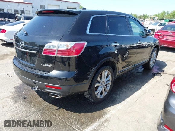 2012 Mazda CX-9 Grand Touring with VIN JM3TB2DA9C0347747, listed as a IAAI auction lot 41996548 with 130,671 mi miles and . Bid and sale history available at DreamBid. Image 4.