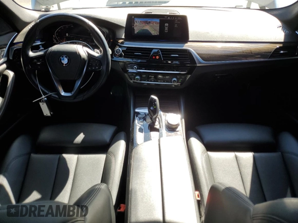 2020 BMW 5 Series 530i with VIN WBAJR3C05LCE13851, listed as a Copart auction lot 46466885 with 66,104 mi miles and Salvage Title. Bid and sale history available at DreamBid. Image 8.