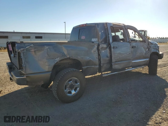 2008 Dodge Ram 2500 Laramie with VIN 3D7KS29A88G222602, listed as a Copart auction lot 71677964 with 191,183 mi miles and Salvage Title. Bid and sale history available at carsss.com. Image 3.