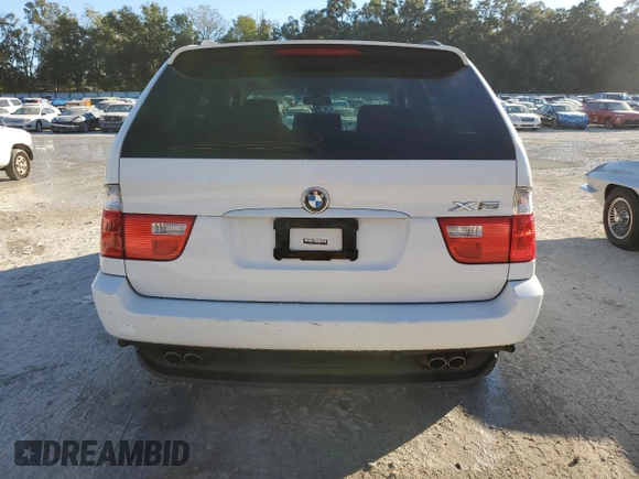2006 BMW X5 4.4i with VIN 5UXFB53536LV25374, listed as a Copart auction lot 80664864 with 89,897 mi miles and Salvage Title. Bid and sale history available at carsss.com. Image 6.