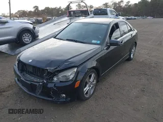 2010 Mercedes-Benz C-Class C 300 Sport with VIN WDDGF8BB5AR111107, listed as a IAAI auction lot 40727264 with 111,752 mi miles. Bid and sale history available at carsss.com. Image 2.