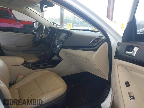 2014 Kia Cadenza Premium with VIN KNALN4D74E5138497, listed as a IAAI auction lot 41678439 with 155,194 mi miles. Bid and sale history available at carsss.com. Image 5.
