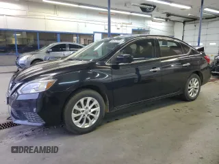 2019 Nissan Sentra with VIN 3N1AB7ADXKY422474, listed as a Copart auction lot 82572054 with 124,825 mi miles and Salvage title. Bid and sale history available at DreamBid. Image 1.