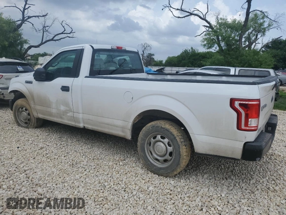 2017 Ford F-150 XL with VIN 1FTMF1C81HKE50036, listed as a Copart auction lot 50907875 with 88,064 mi miles and Salvage Title. Bid and sale history available at carsss.com. Image 2.